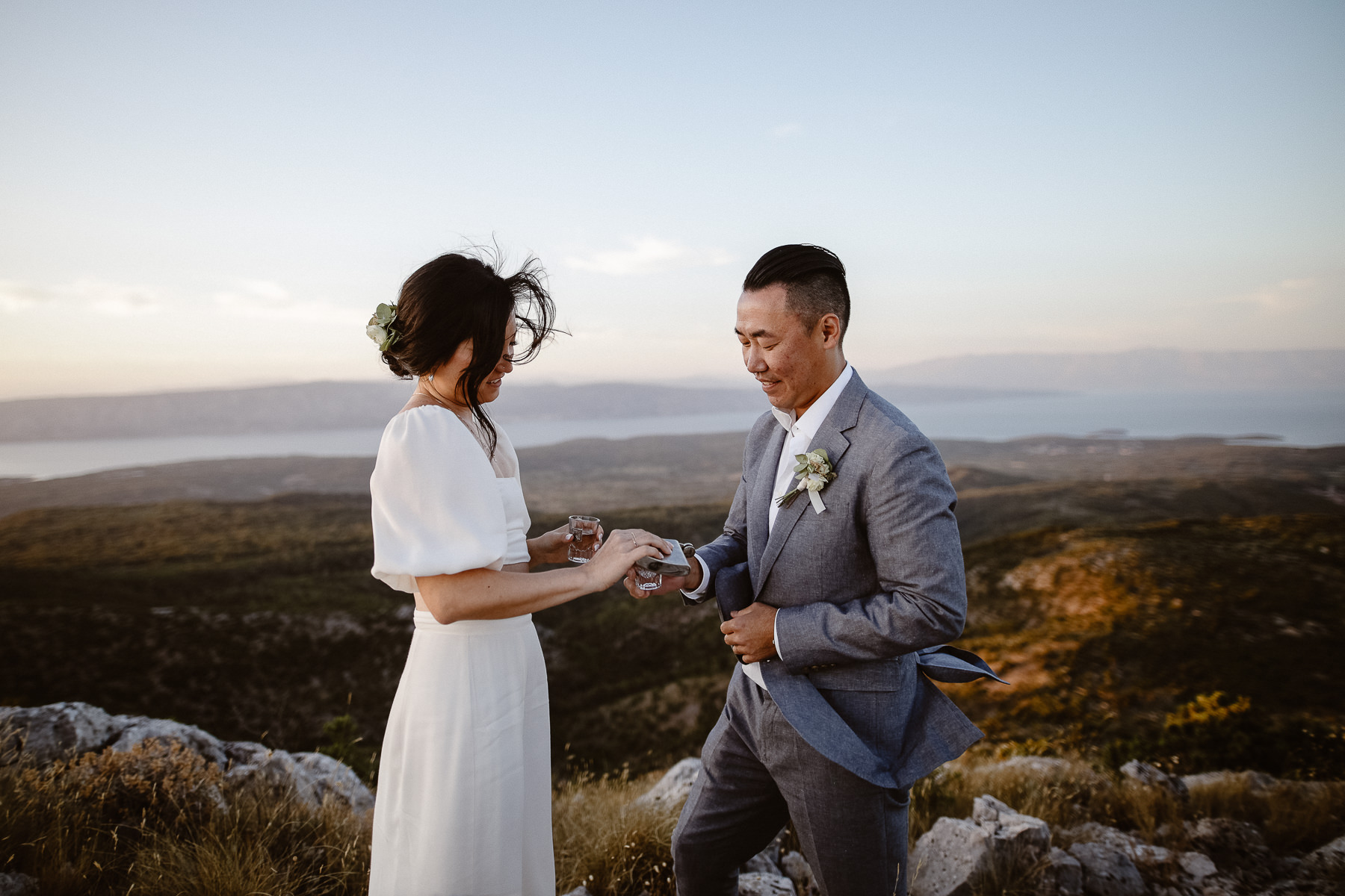 Hvar adventure hikig elopement 106 | Croatia Elopement Photographer and Videographer