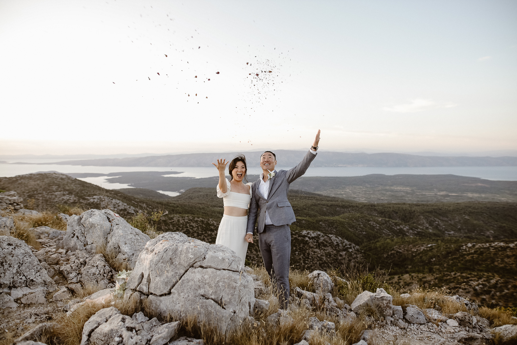 Hvar adventure hikig elopement 116 | Croatia Elopement Photographer and Videographer
