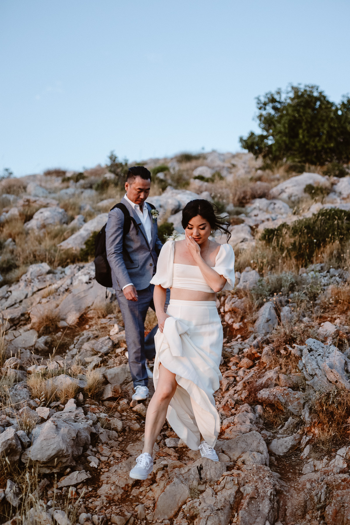 Hvar adventure hikig elopement 122 | Croatia Elopement Photographer and Videographer