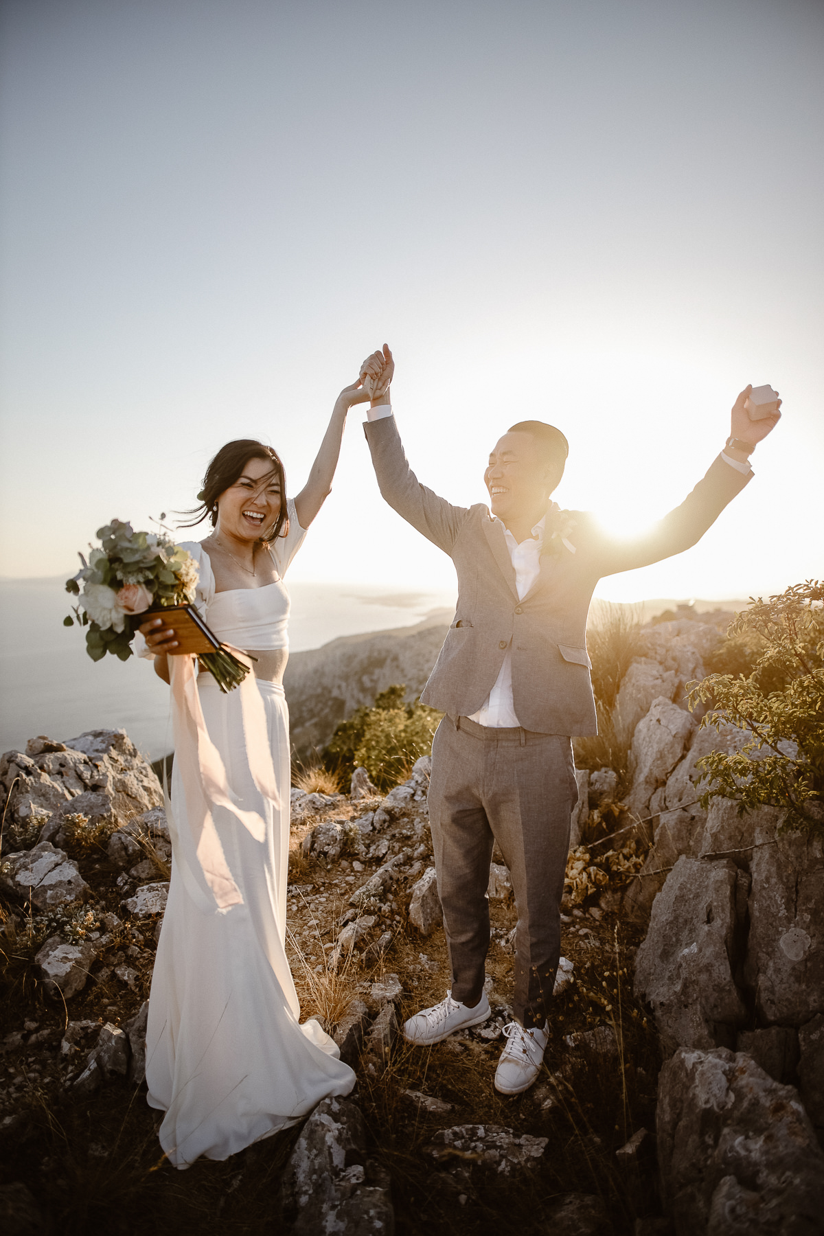 Hvar adventure hikig elopement 95 | Croatia Elopement Photographer and Videographer