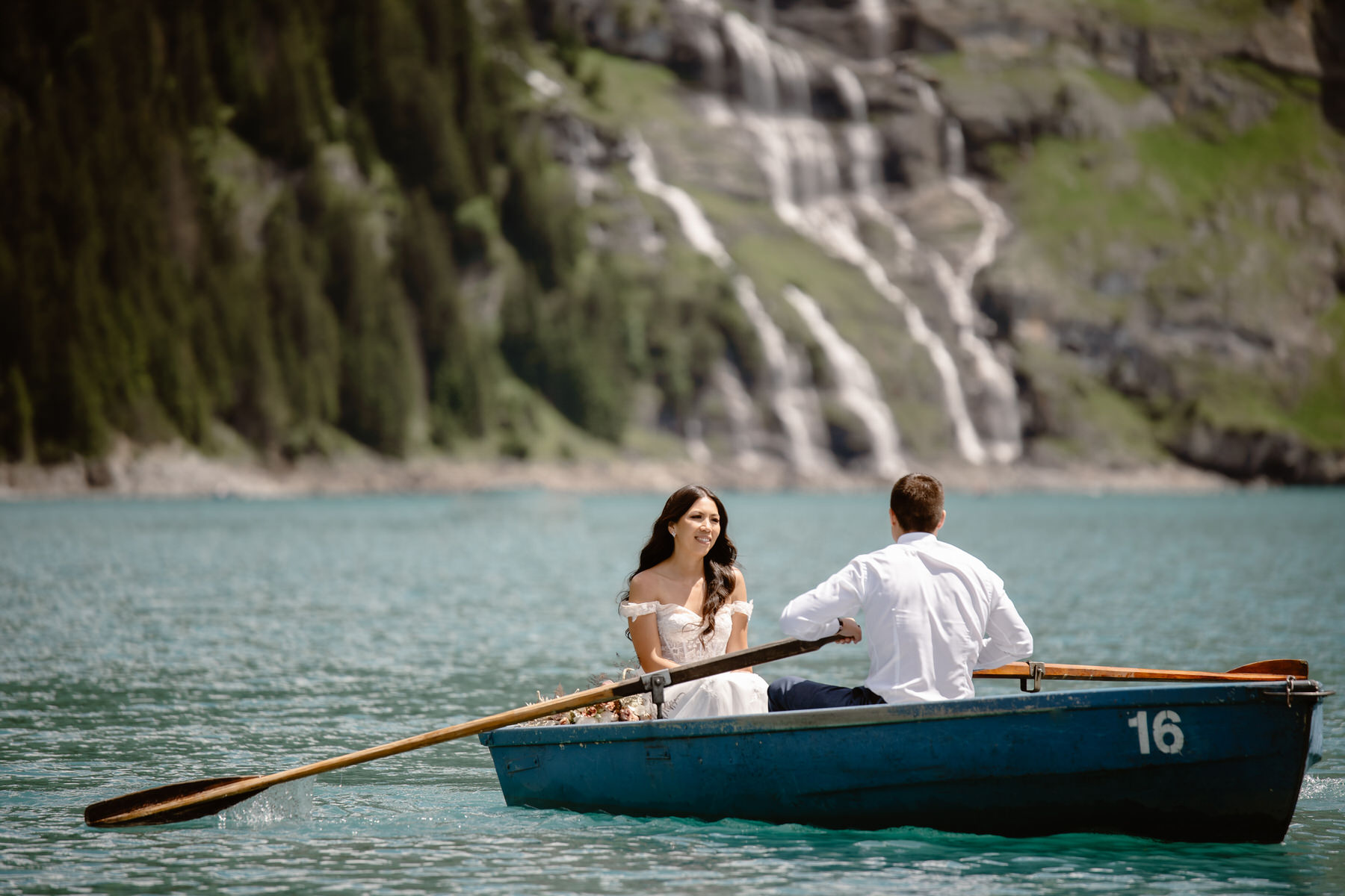 Oeschienen Lake Swiss Alps Switzerland Elopement Wedding 02 | Croatia Elopement Photographer and Videographer