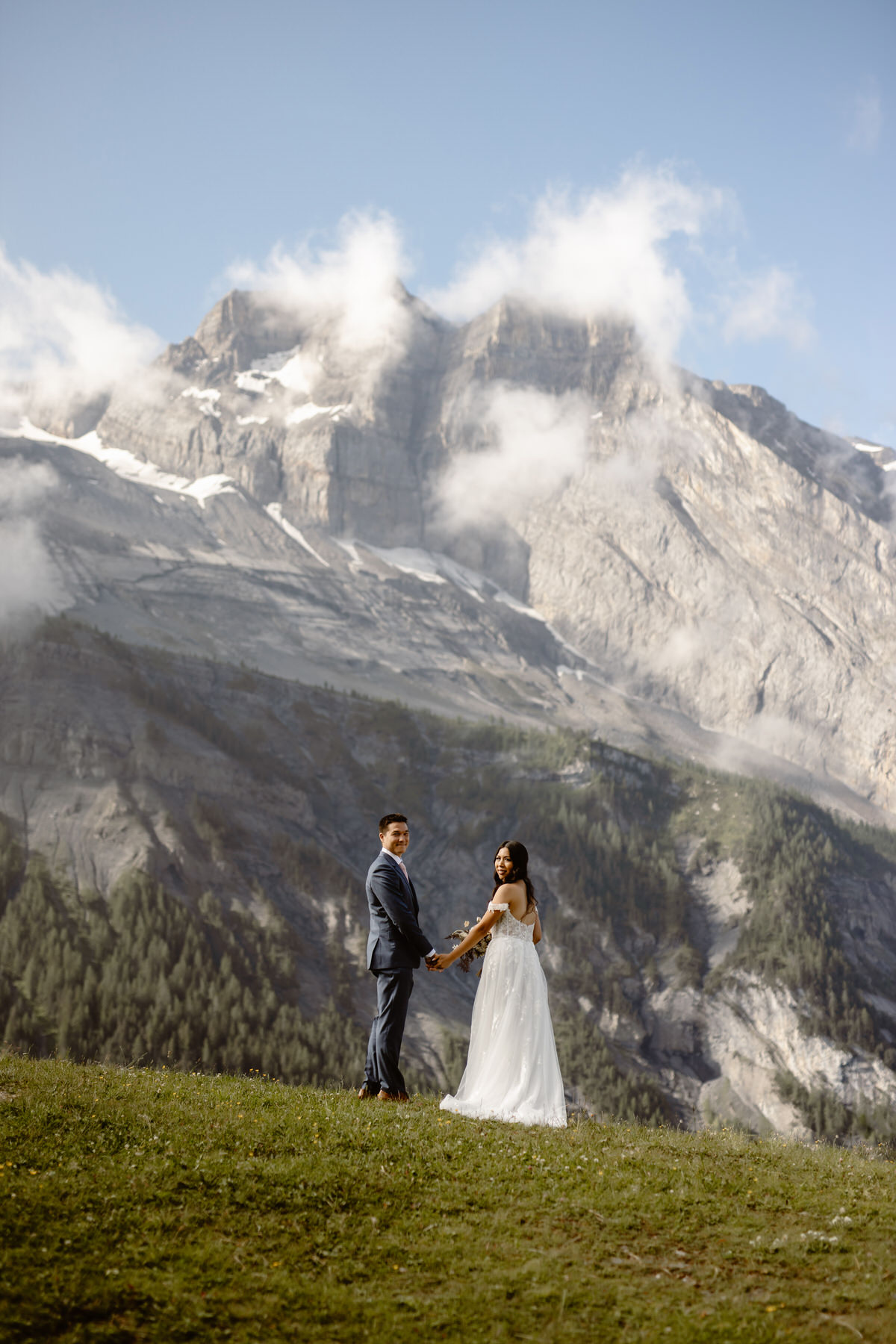 Oeschienen Lake Swiss Alps Switzerland Elopement Wedding 43 | Croatia Elopement Photographer and Videographer
