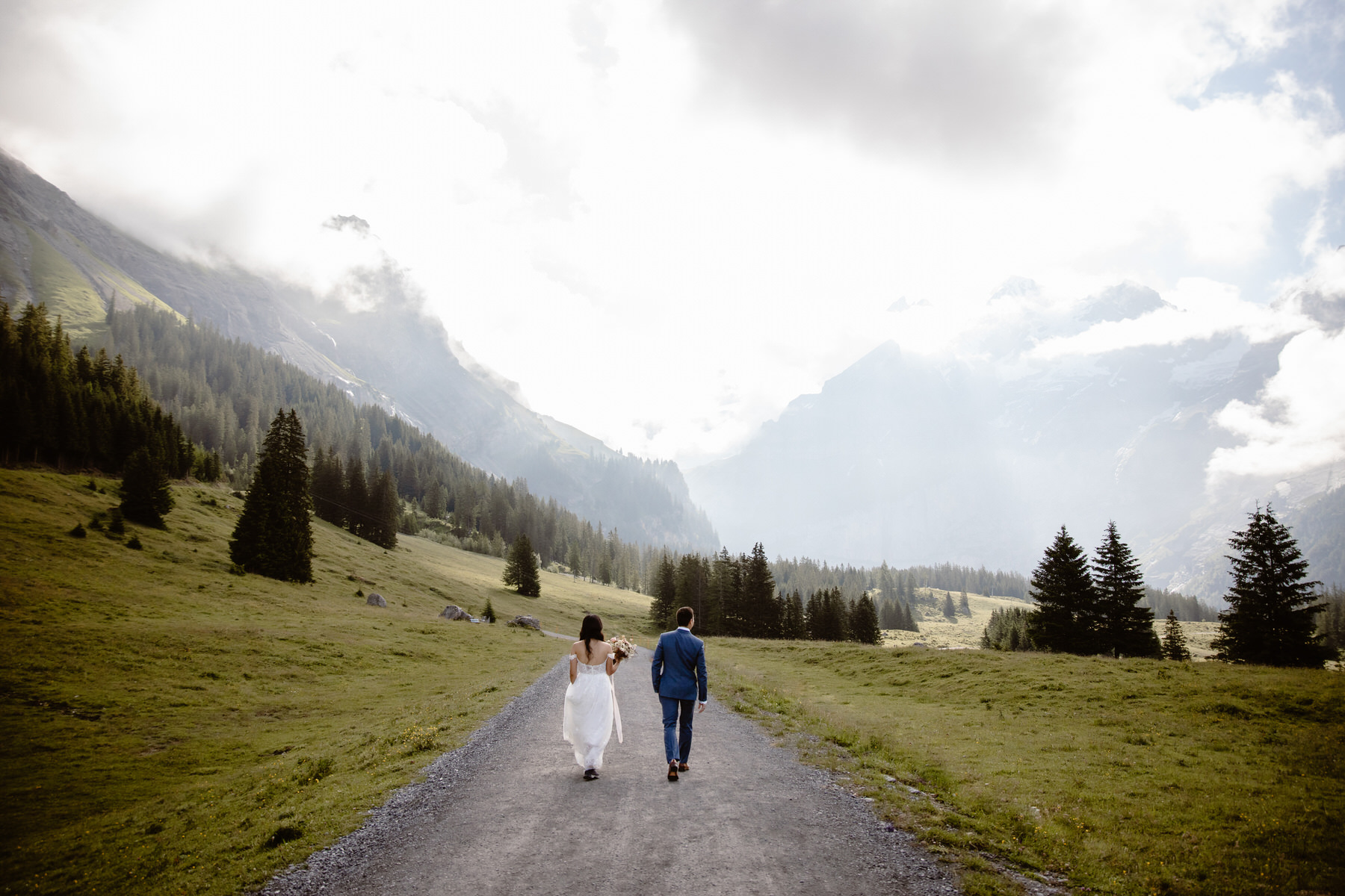 Oeschienen Lake Swiss Alps Switzerland Elopement Wedding 45 | Croatia Elopement Photographer and Videographer