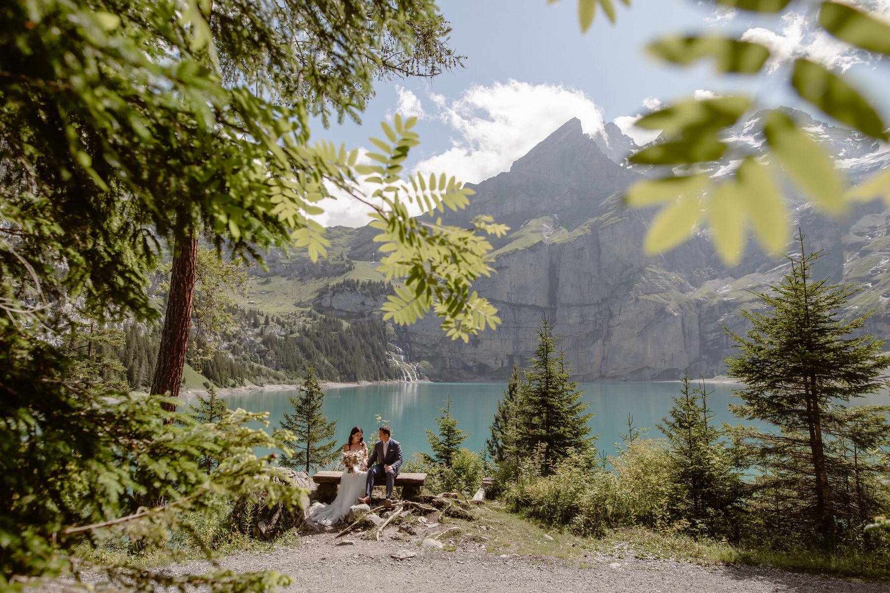 Oeschienen Lake Swiss Alps Switzerland Elopement Wedding 88 | Croatia Elopement Photographer and Videographer
