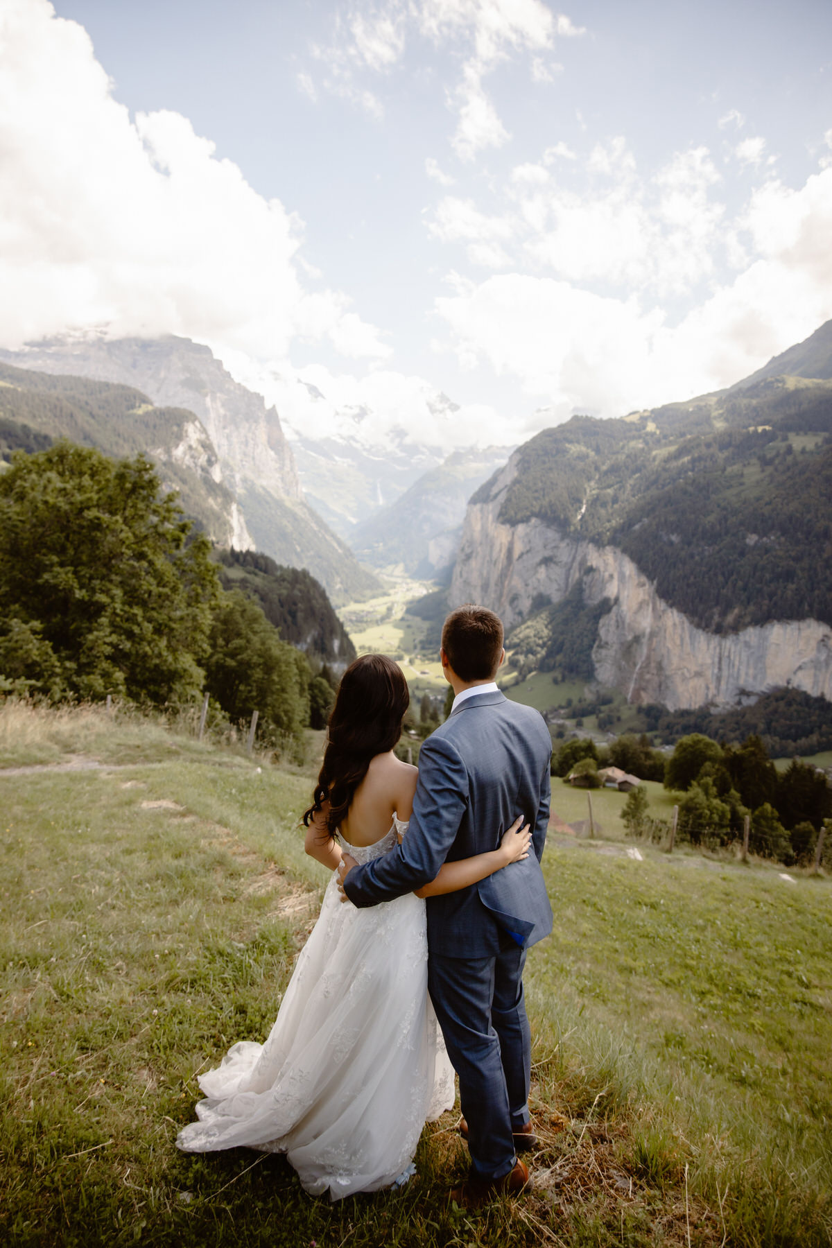 Swiss Alps Lauterbrunnen Switzerland Elopement Wedding 25 | Croatia Elopement Photographer and Videographer