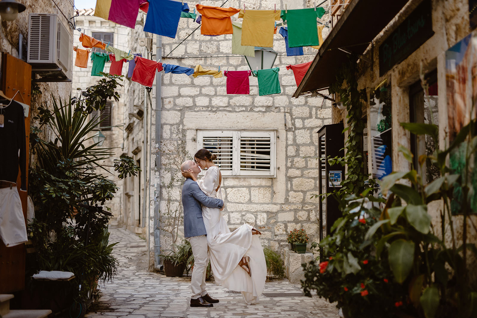 Hvar beach Elopement Wedding Jessie Blake 228 | Croatia Elopement Photographer and Videographer