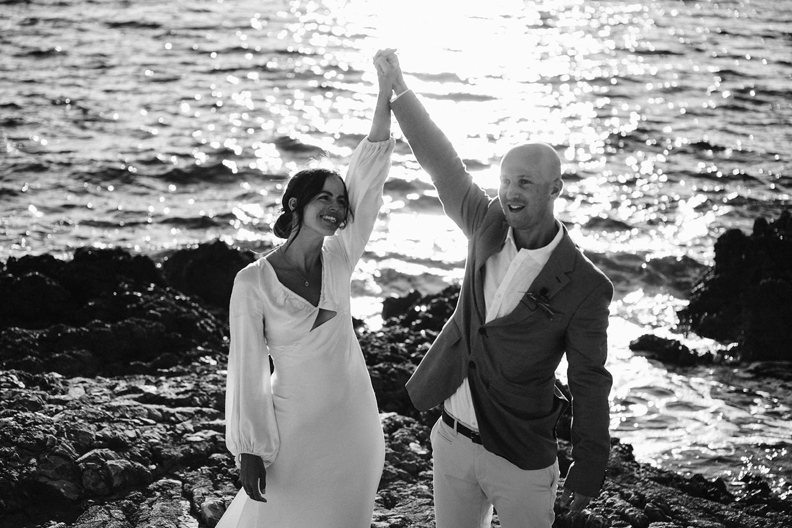Hvar beach Elopement Wedding Jessie Blake 268 | Croatia Elopement Photographer and Videographer
