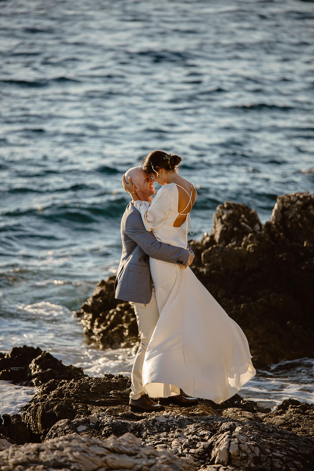 Hvar beach Elopement Wedding Jessie Blake 280 | Croatia Elopement Photographer and Videographer