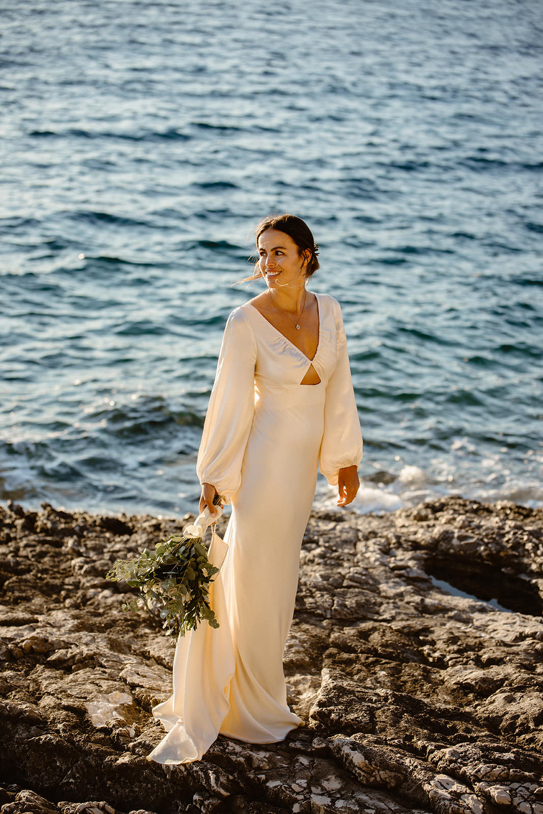 Hvar beach Elopement Wedding Jessie Blake 282 | Croatia Elopement Photographer and Videographer