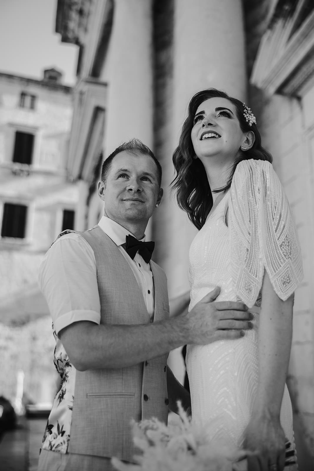 Sponza Palace Wedding Villa Rose Nicola Darren 21 | Croatia Elopement Photographer and Videographer